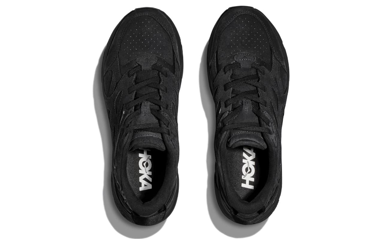 HOKA ONE ONE Clifton L Suede 'Triple Black' 1122571-BBLC