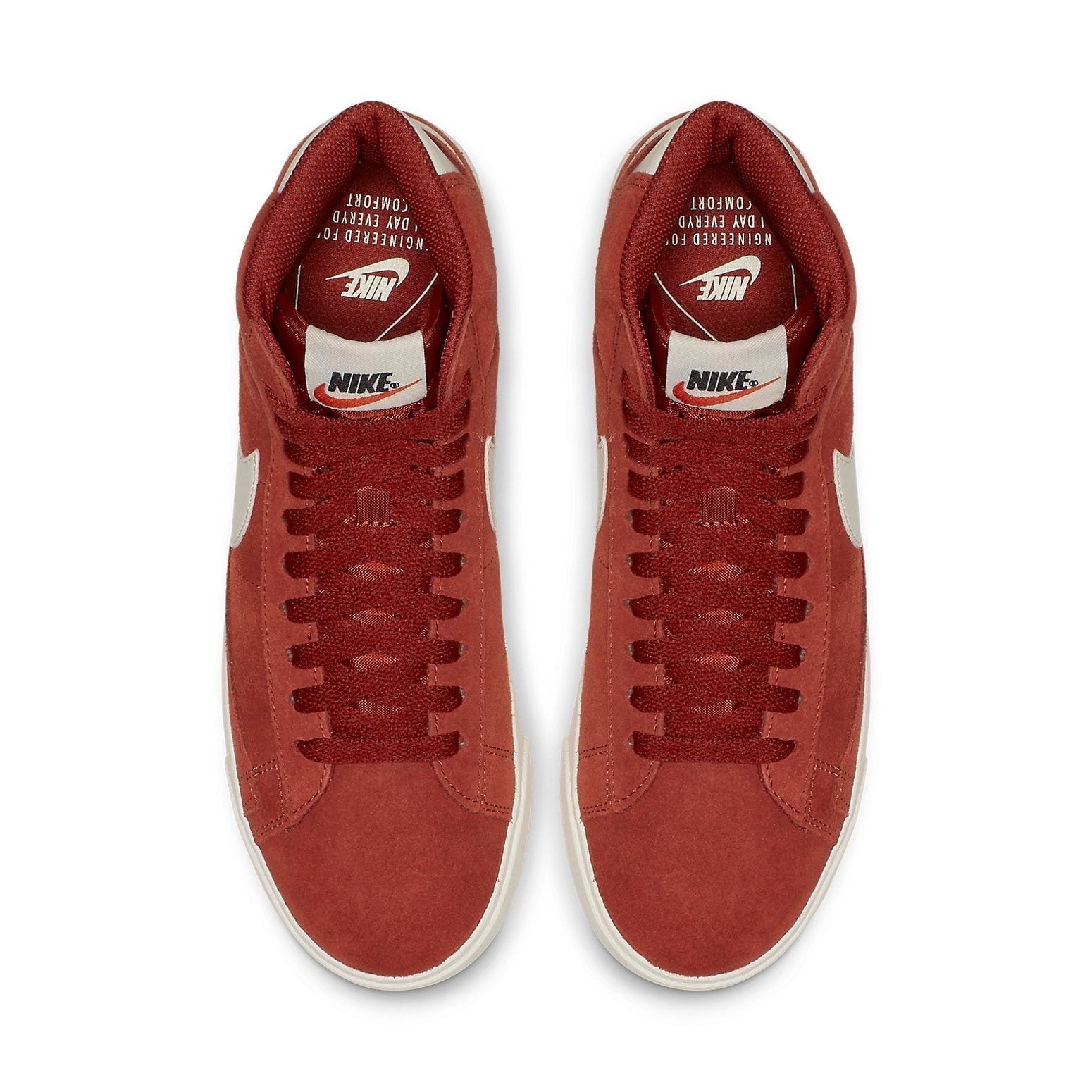 (WMNS) Nike Blazer Mid Vintage Suede 'Red' AV9376-600