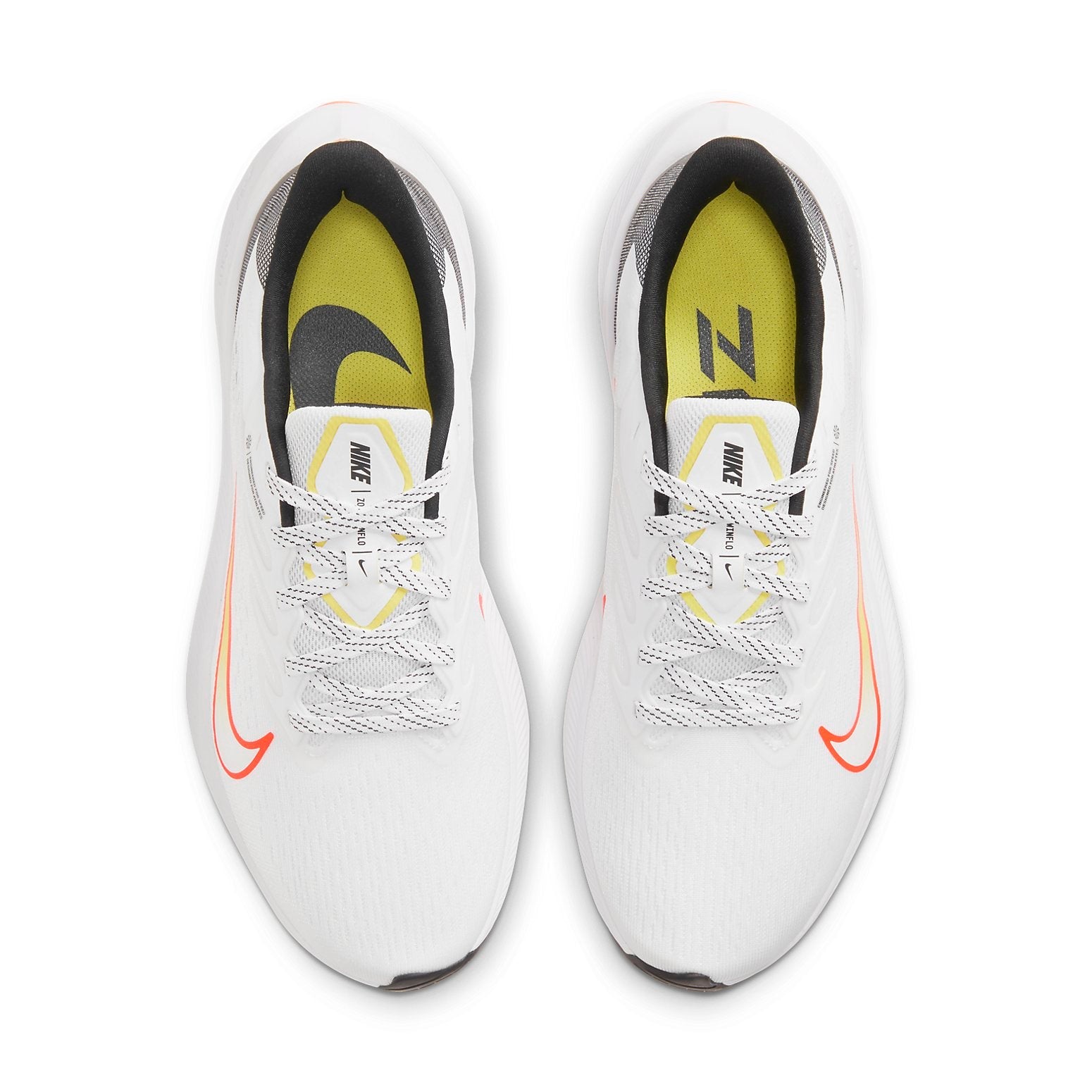 (WMNS) Nike Air Zoom Winflo 7 'White Bright Mango' CJ0302-107