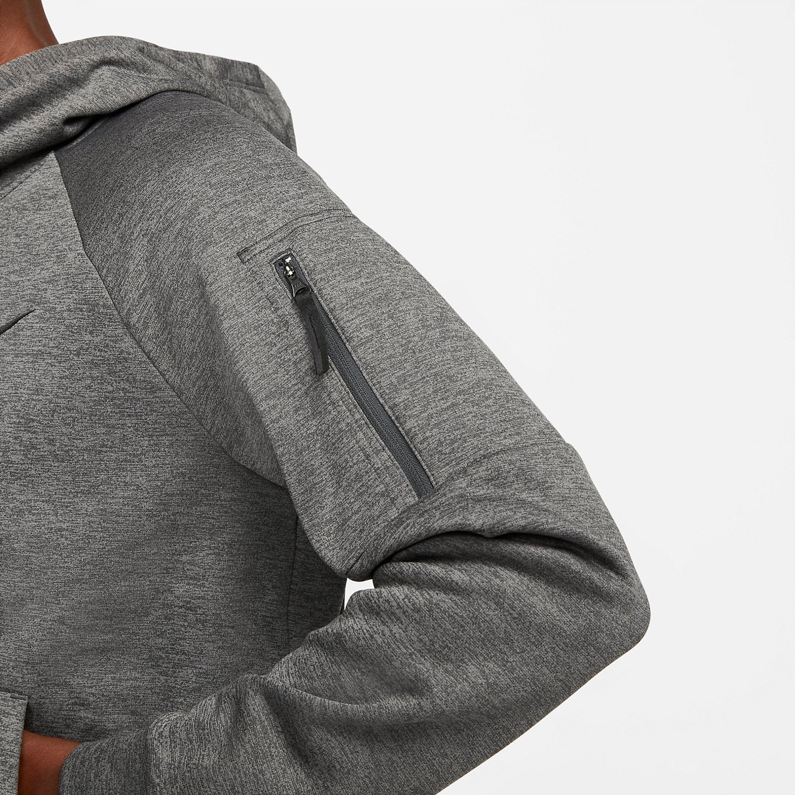 Nike Therma-FIT Full-Zip Fitness Jacket 'Grey' DQ4830-071