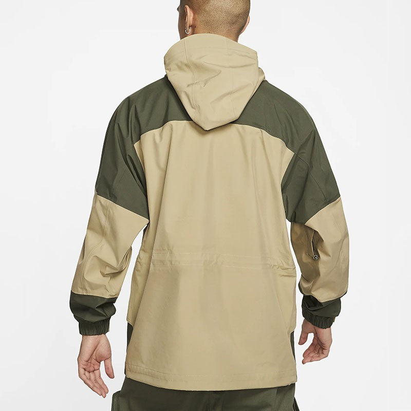 Men's Nike ACG Gore-Tex Hooded Outdoor Interchange Jacket Army Green Khaki CT2937-325