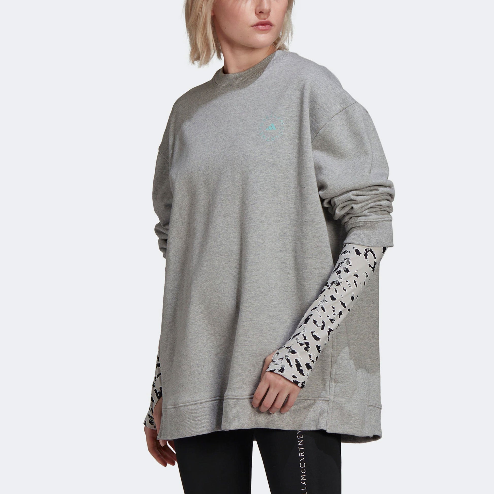 (WMNS) adidas X By Stella McCartney Sweatshirt 'Grey' HA8963