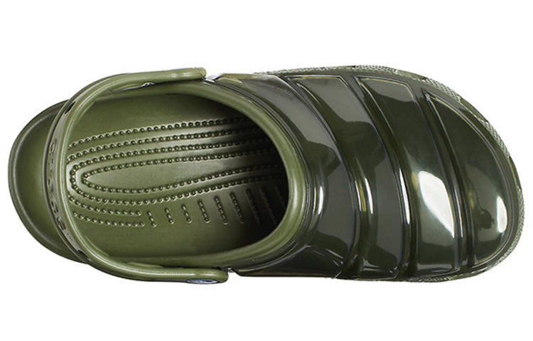 Crocs Classic Clog Crocs Army Green Sandals 206624-309