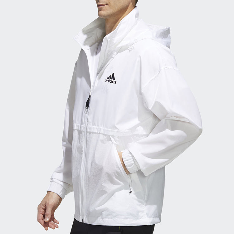 Men's adidas Outdoor Sports Jacket White FM7518