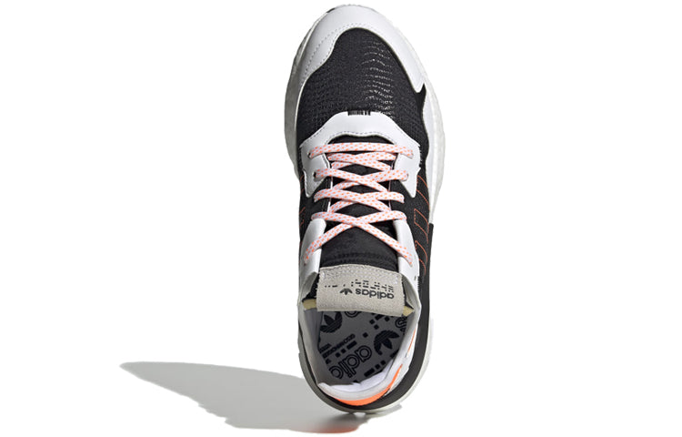 adidas originals Nite Jogger 'Cloud White/Core Black/Solar Orange' FU6842