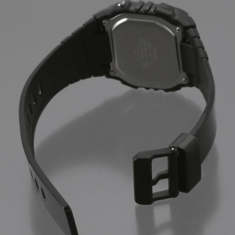 Casio Retro Stylish Digital Cube Watch 'Black White' W-215H-1AJH&-F-108WHC-7ACF