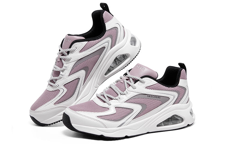 (WMNS) Skechers Tres-Air Uno Street Fl-Air 'White Lavender' 177424-WLV