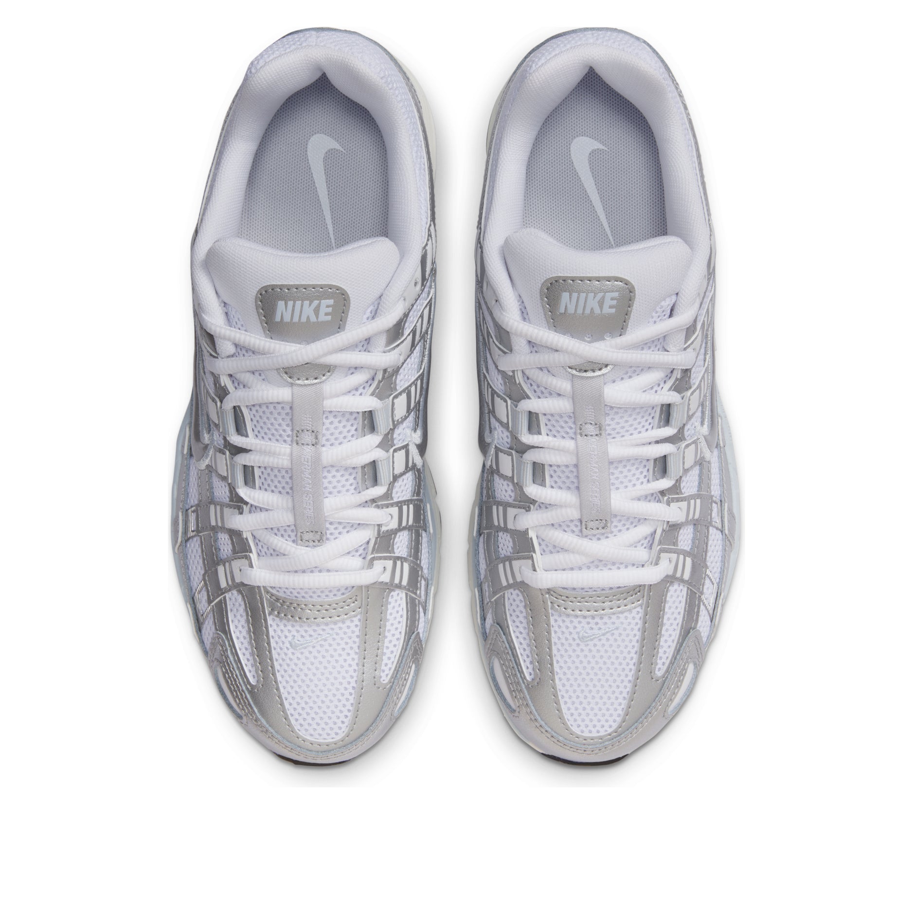 (WMNS) Nike P-6000 'Silver White Beige' BV1021-106