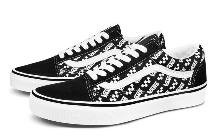 Vans Old Skool 'Logo Repeat - Black' VN0A4U3BTEZ
