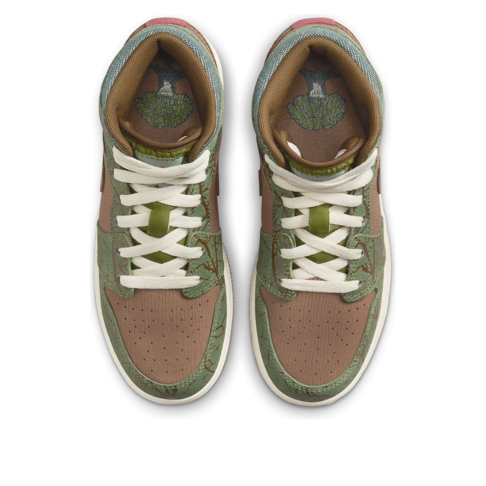 (GS) Air Jordan 1 Mid 'Treeline' FQ8101-200