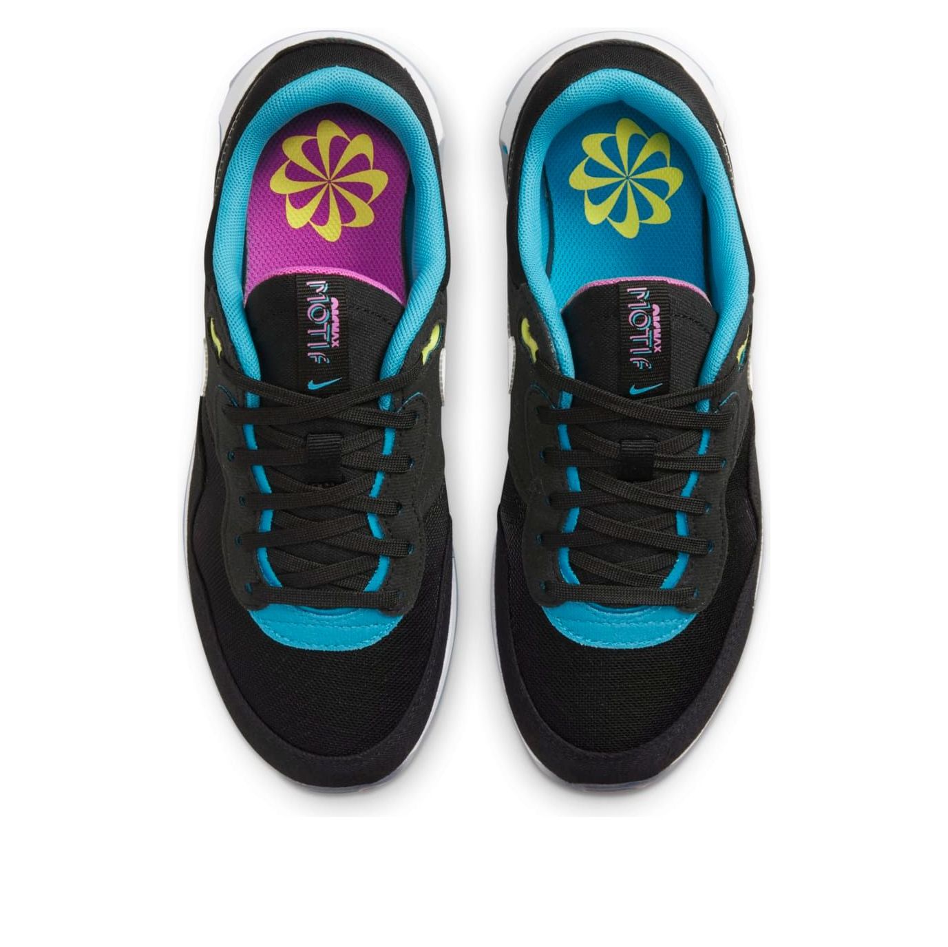 (GS) Nike Air Max Motif 'Black Blue Lightning' DH9388-006