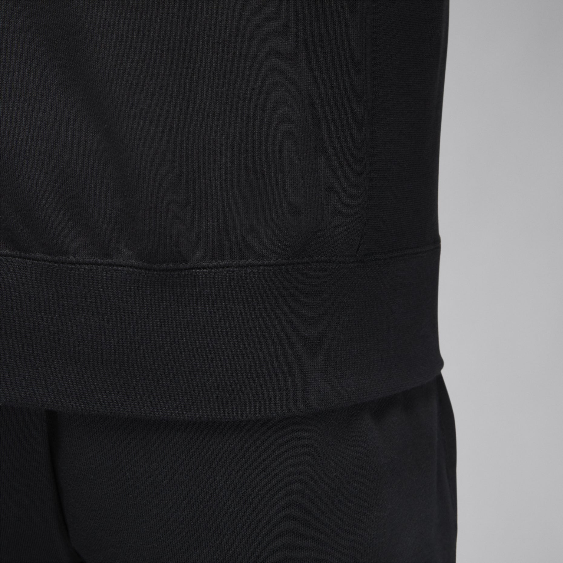 Air Jordan Solid Color  Pullover Hoodie Men's Black DQ7328-010