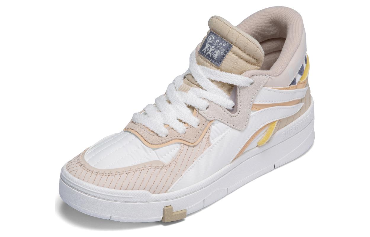 (WMNS) Li-Ning Superwave Mid PRM 'White Taupe Pink' AGCS152-1