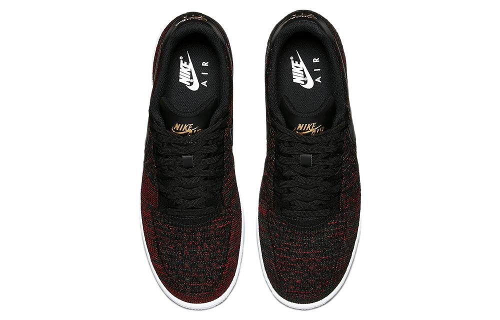 Nike Air Force 1 Low Flyknit 'Black Burgundy' 817419-005