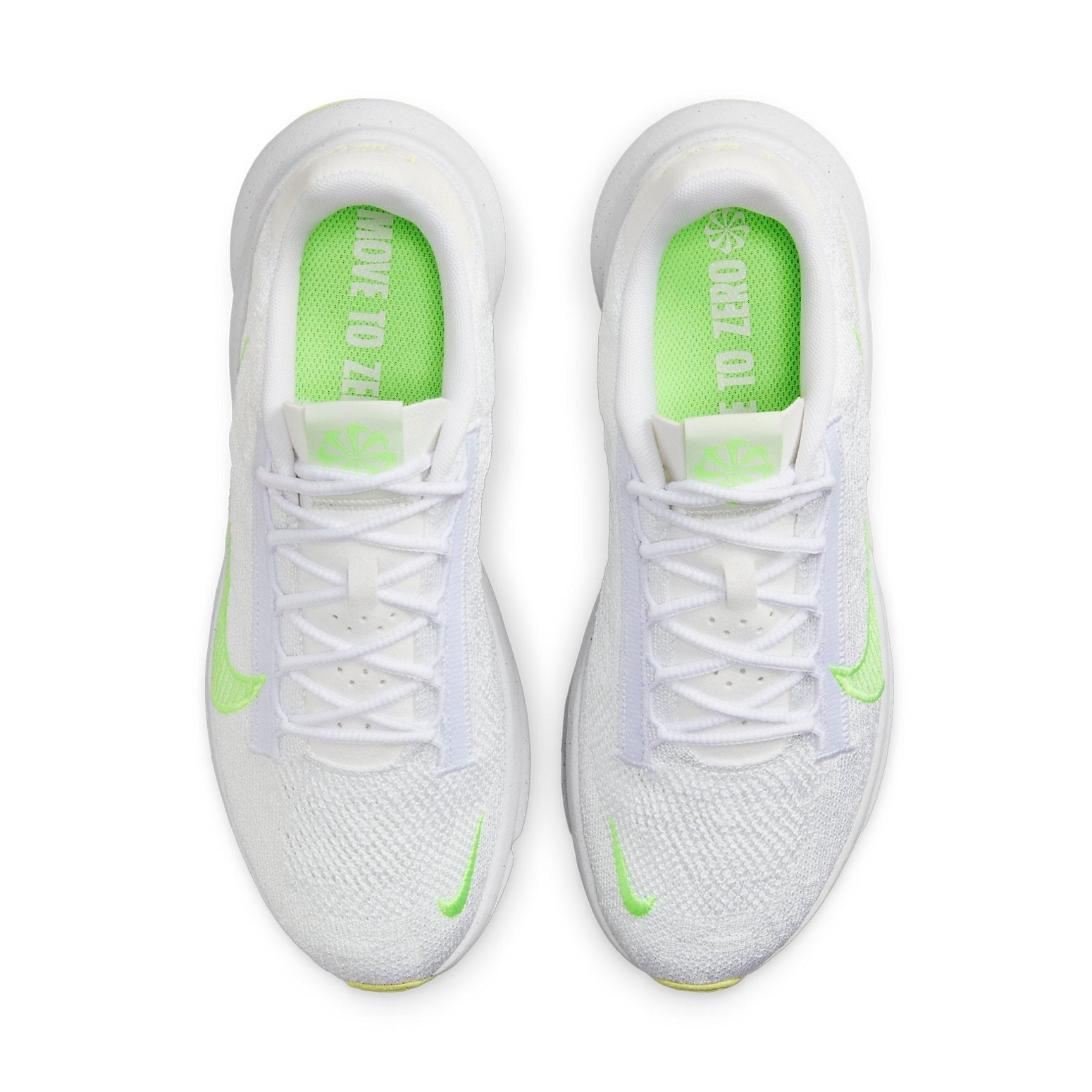 (WMNS) Nike SuperRep Go 3 Flyknit Next Nature 'White Lime Blast' DH3393-106