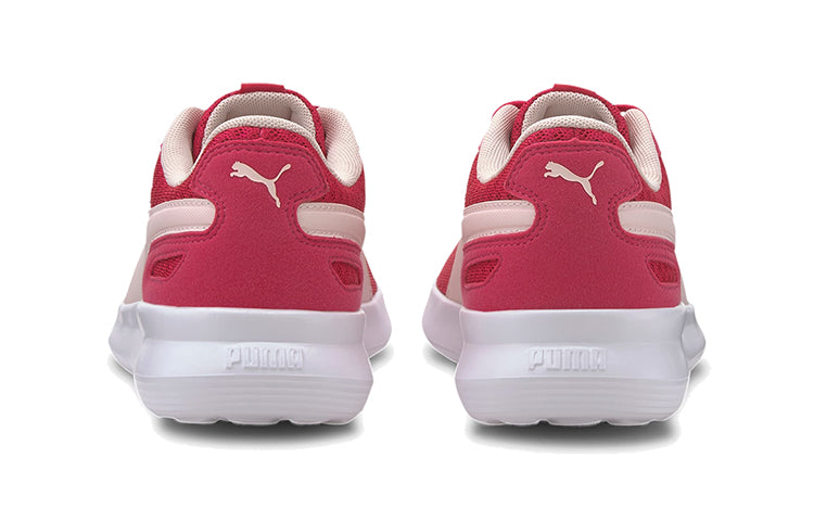 (GS) PUMA ST Activate Low Top Running Shoes Red/White 369069-12
