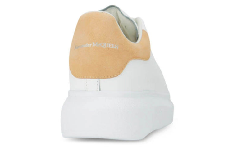 (WMNS) Alexander McQueen Oversized Sneaker 'White Beige' 553770WHGP79254