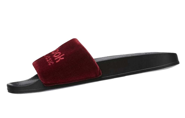 Reebok classic slide Sports slippers 'Wine' CN4191