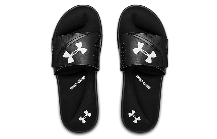 Under Armour Ignite 6 Slide 'Black White' 3022711-003