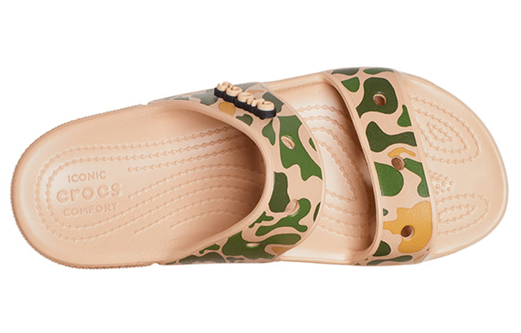 Crocs Classic Croc Printed Camo 'Tan Green' 207559-2Y6