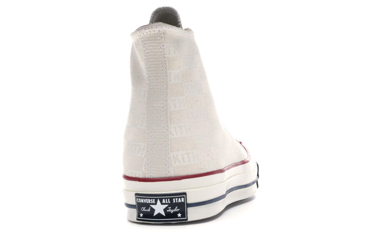 Converse Kith x Chuck 70 Hi 'White Monogram' 165523C