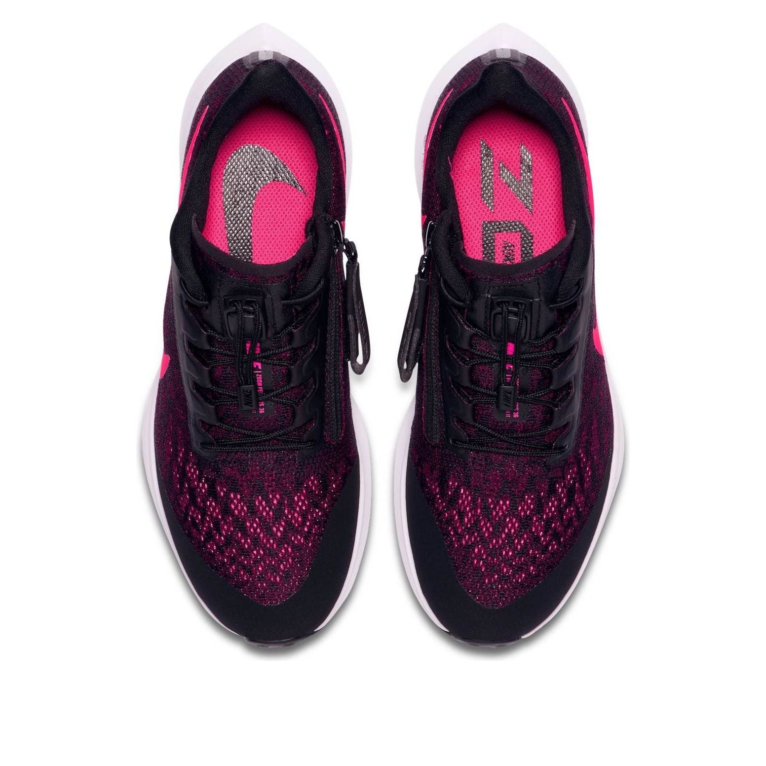 (WMNS) Nike Air Zoom Pegasus 36 FlyEase 'Black Pink' BV0614-003