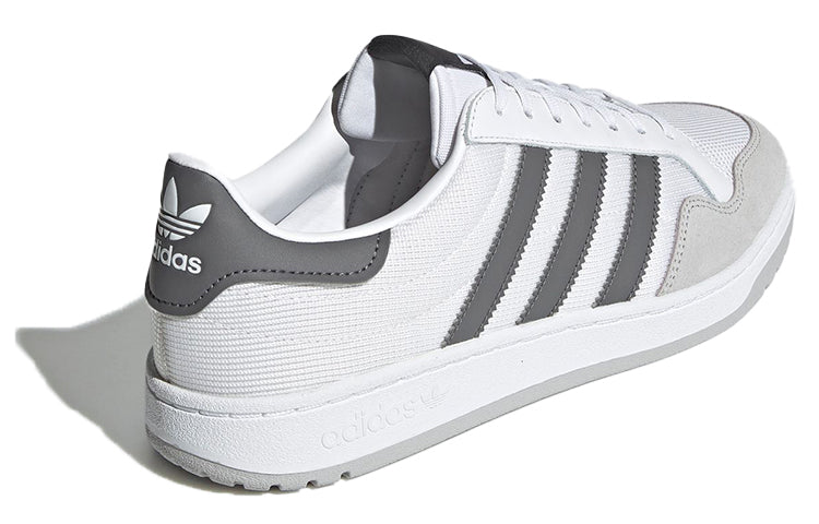 adidas originals Team Court Shoes White/Grey FY5370