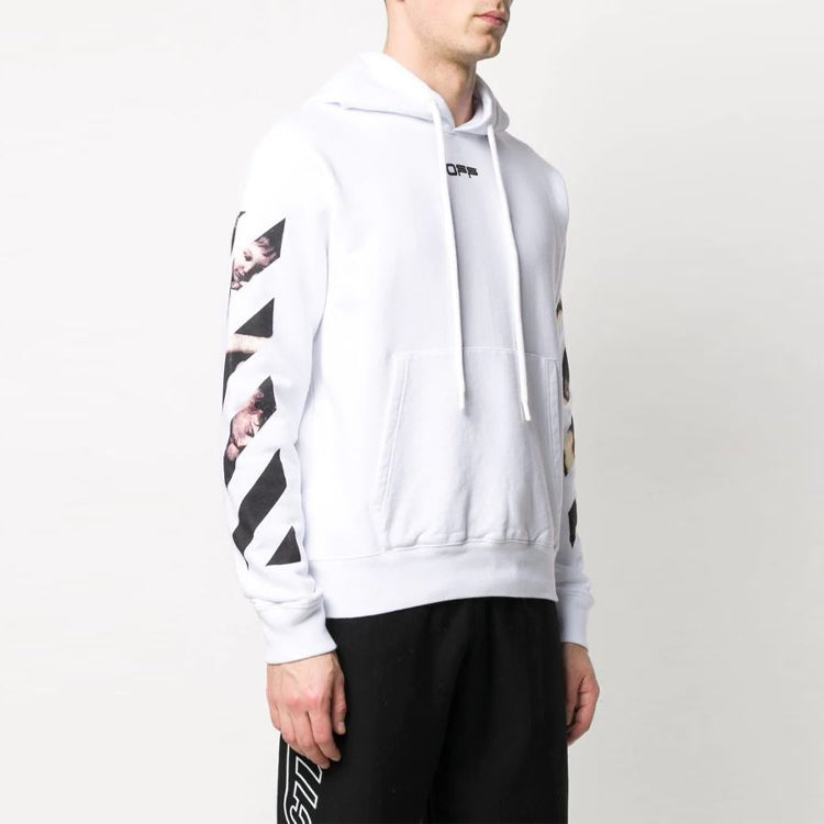 Off-White SS20 Caravaggio Arrow Back Arrows Sketch Mens Logo Normal Fit Sweater OMBB034S20E300040188