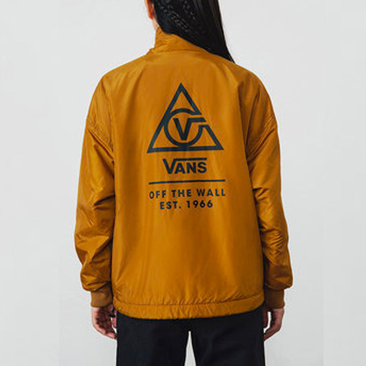 Vans Faux Sherpa Jacket Reversible Coat 'Brown Beige' VN0A4UTM1M7
