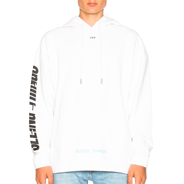 Off-White Photocopy Hooded Sweatshirt 'White' OMBB009F171920470188