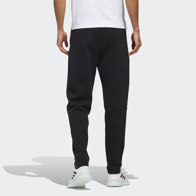adidas Casual Logo Sports Pants Men's Black FM9335