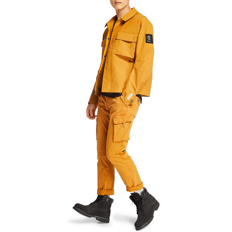 Men's Timberland Reflective Cargo Multiple Pockets Jacket Small A29VPP47