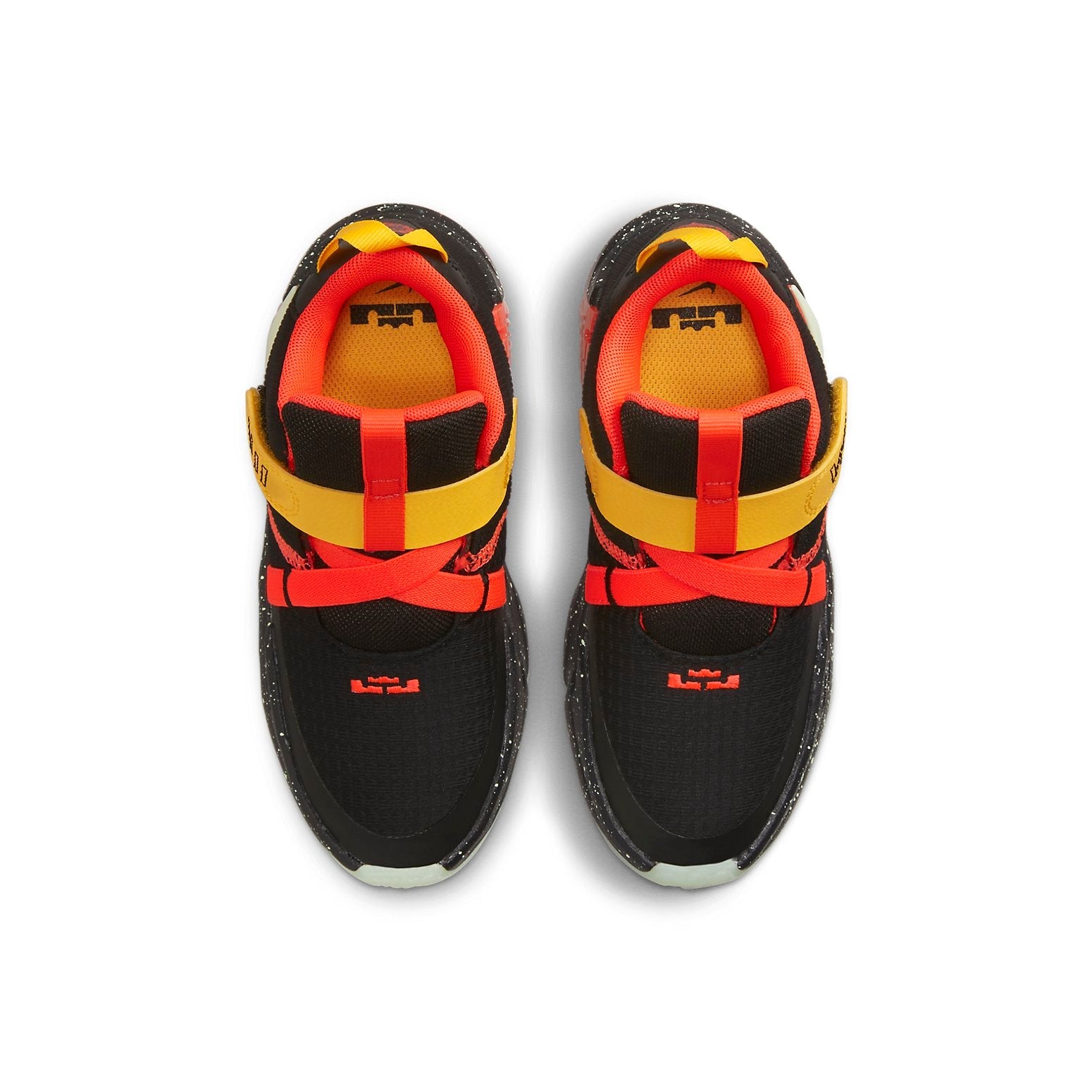 (PS) Nike LeBron Witness 7 'Black Bright Crimson Speckled' DQ8647-001