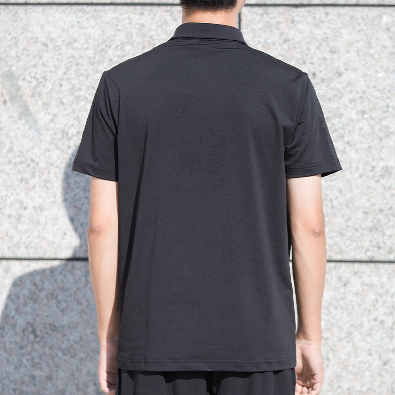 Mizuno Quick Dry Polo Shirt 'Black' P2CC23Z5