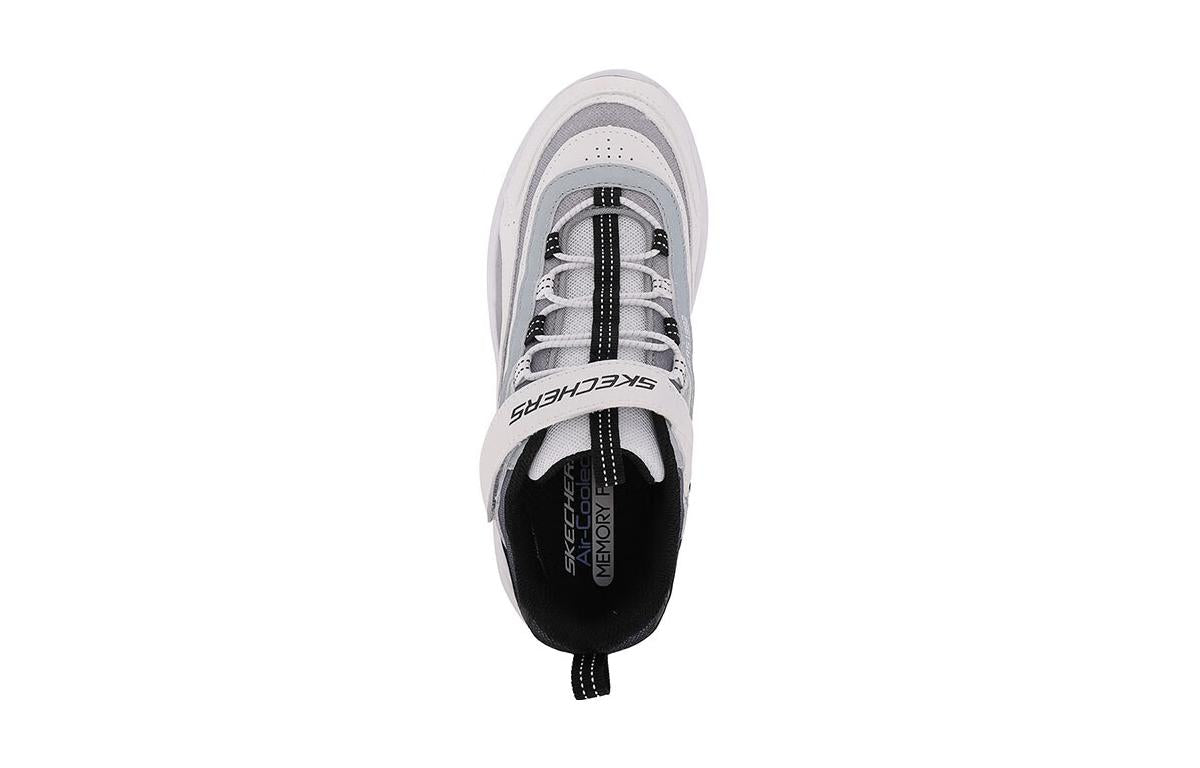 (GS) Skechers Lite Styles 'White Black Grey' 303903L-WBK