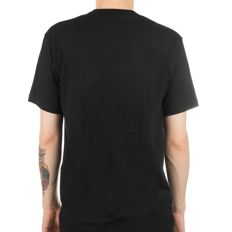 COMME des GARCONS Little Logo Applique Cotton Short-sleeve Tee'Black' S28119-1