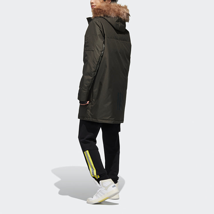 adidas neo Sports Down Jacket Brown GJ8827