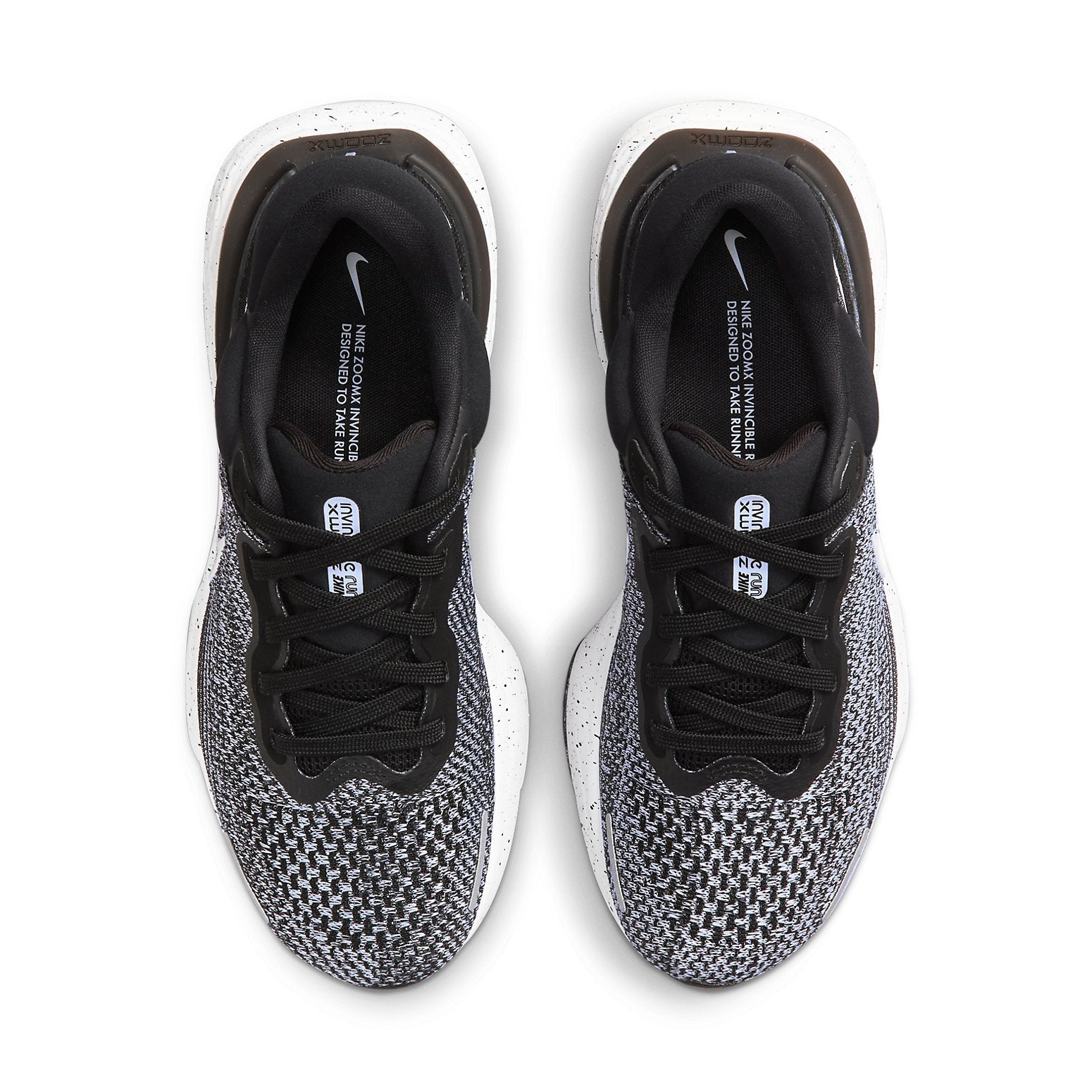 (WMNS) Nike ZoomX Invincible Run Flyknit 'White Black' CT2229-103