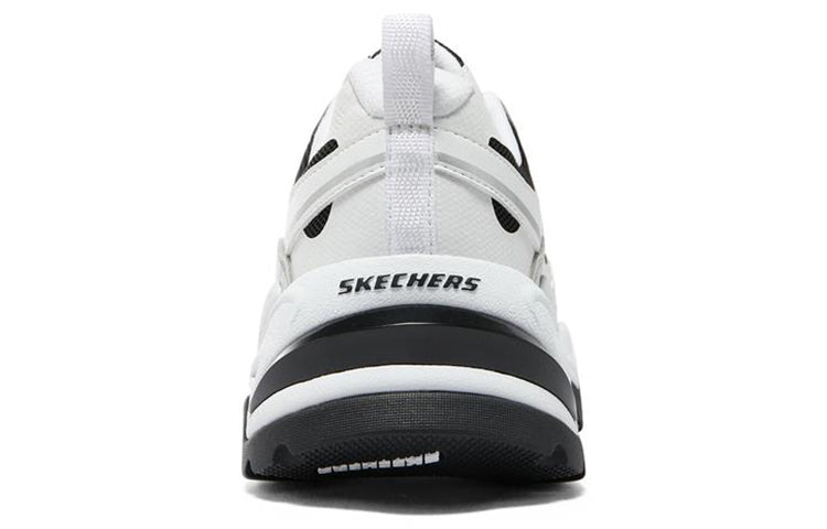 (WMNS) Skechers Stamina v2 'White Black' 896093-WBK