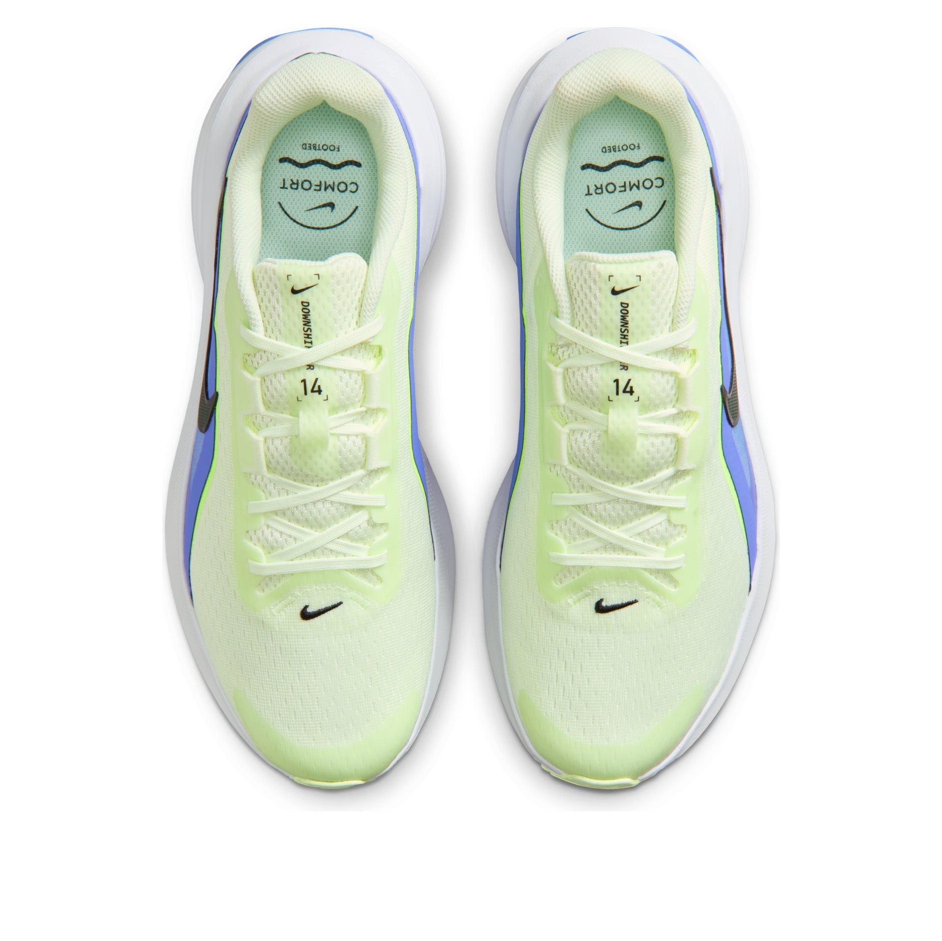 Nike Downshifter 14 'Volt Tint White Black' IB1895-700