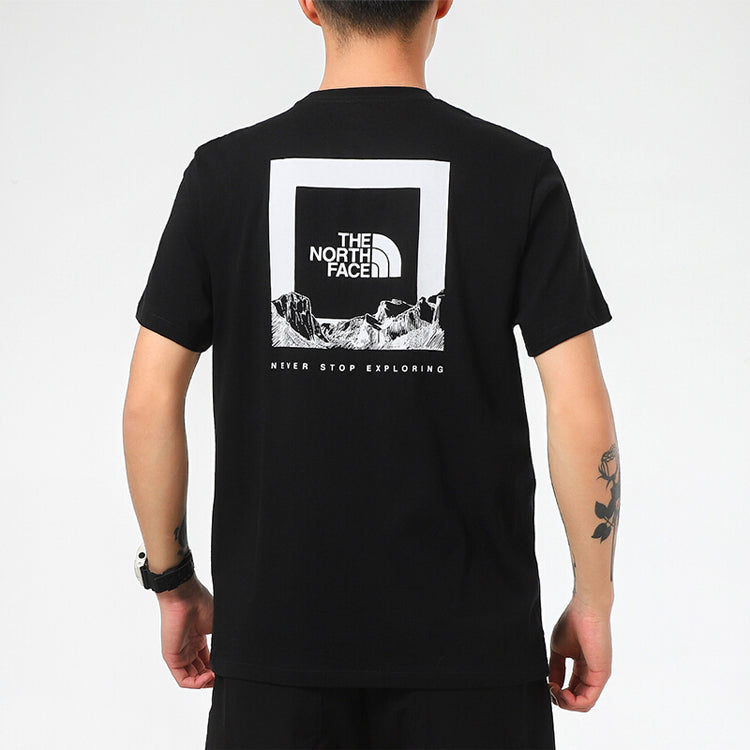 THE NORTH FACE Logo Graphic T-Shirt 'Black' NF0A5JTT-JK3
