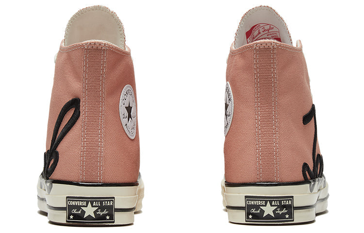 Converse Chuck 70 High 'Scripted Signature Print - Rose Gold' 167697C
