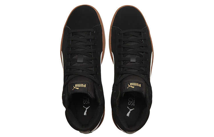 PUMA Smash V2 Mid 'Black White Brown' 366923-09