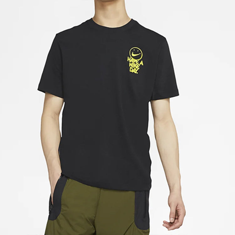 Nike Sportswear Printed Short Sleeve TEE Men Black CW4818-010
