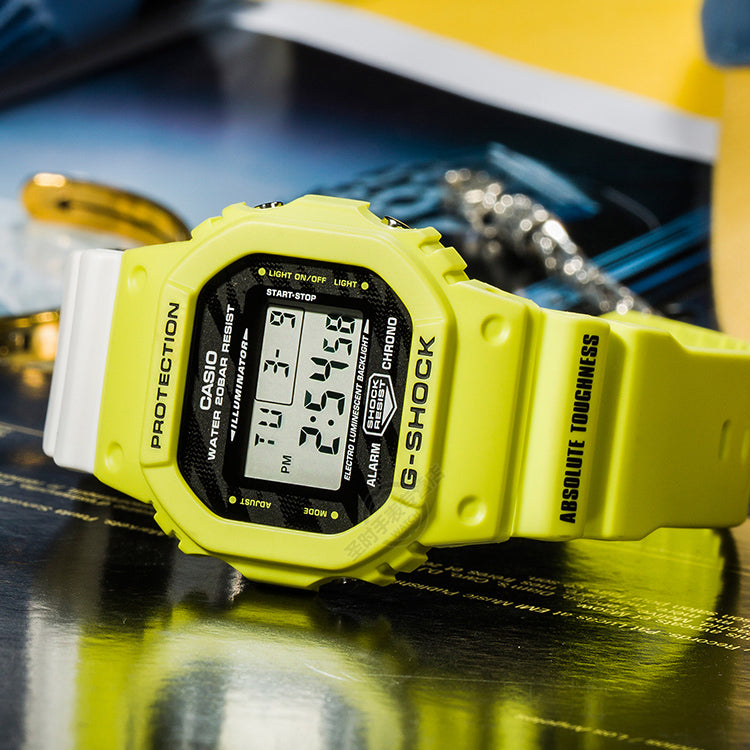 CASIO G-Shock Square 'Green' DW-5600TGA-9