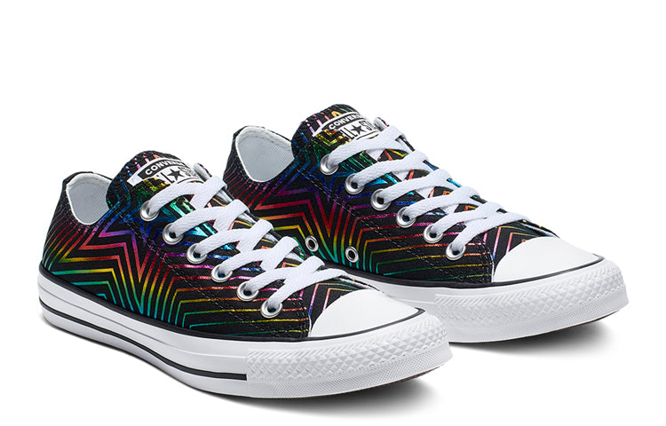 (WMNS) Converse Chuck Taylor All Star Exploding Star Low Top Black White 565439C