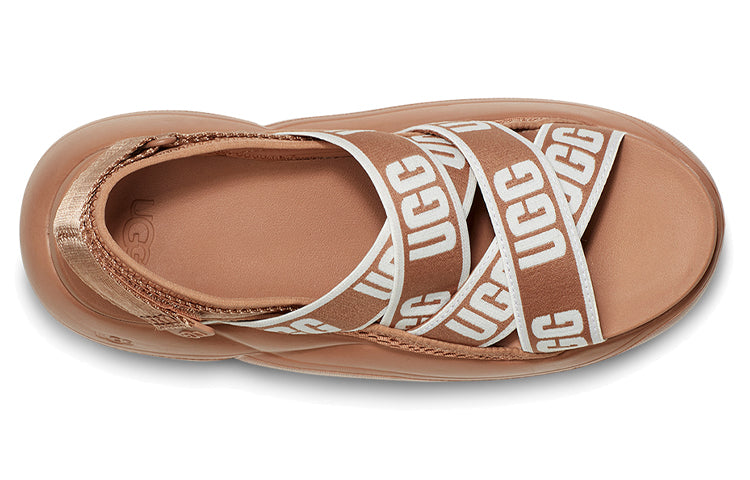 (WMNS) UGG LA Cloud Collection Sports sandals 'Brown' 1110090-PUTT