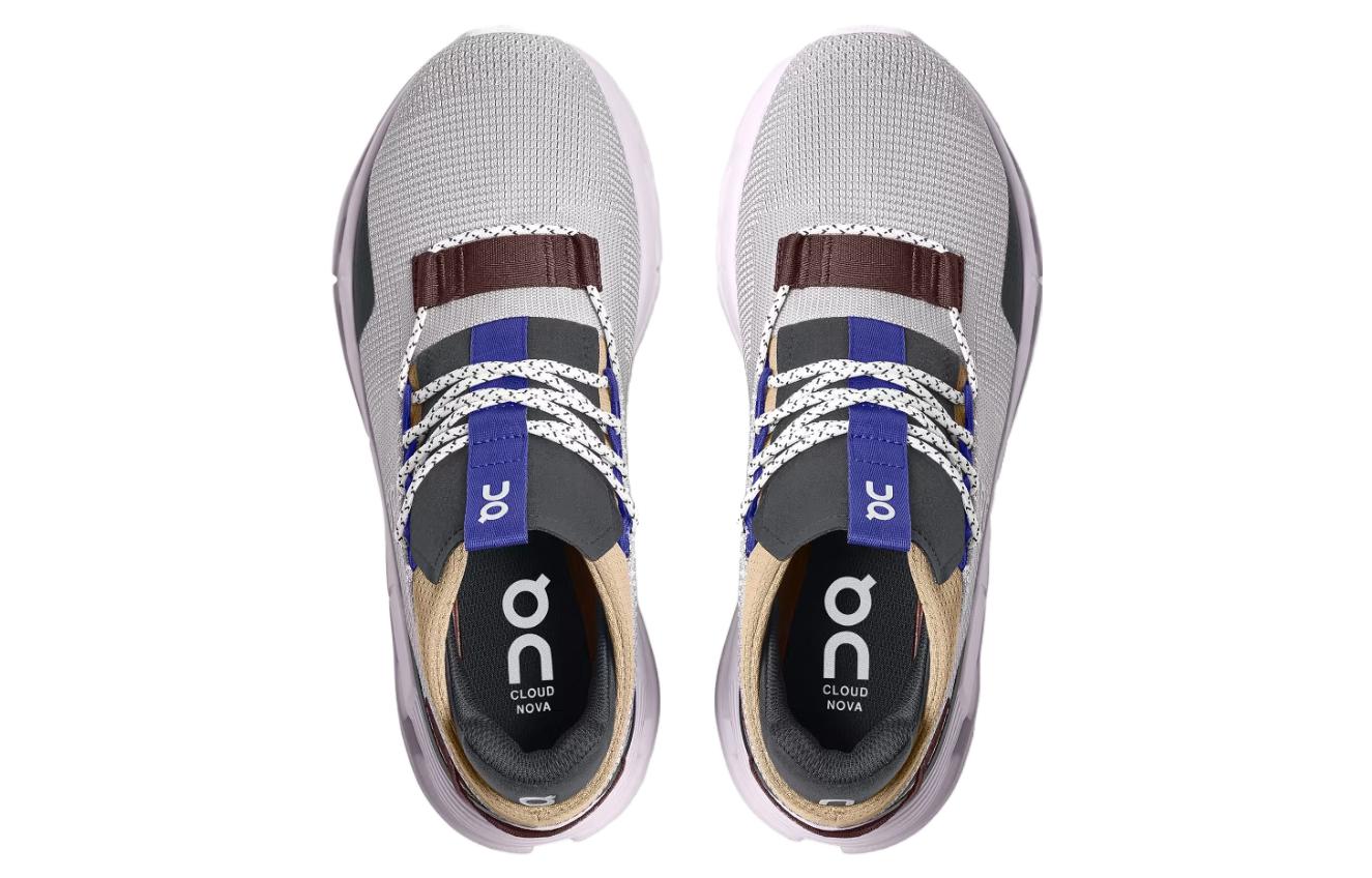 (WMNS) On Running Cloudnova 'Zinc Lily Purple Grey' 26.98388