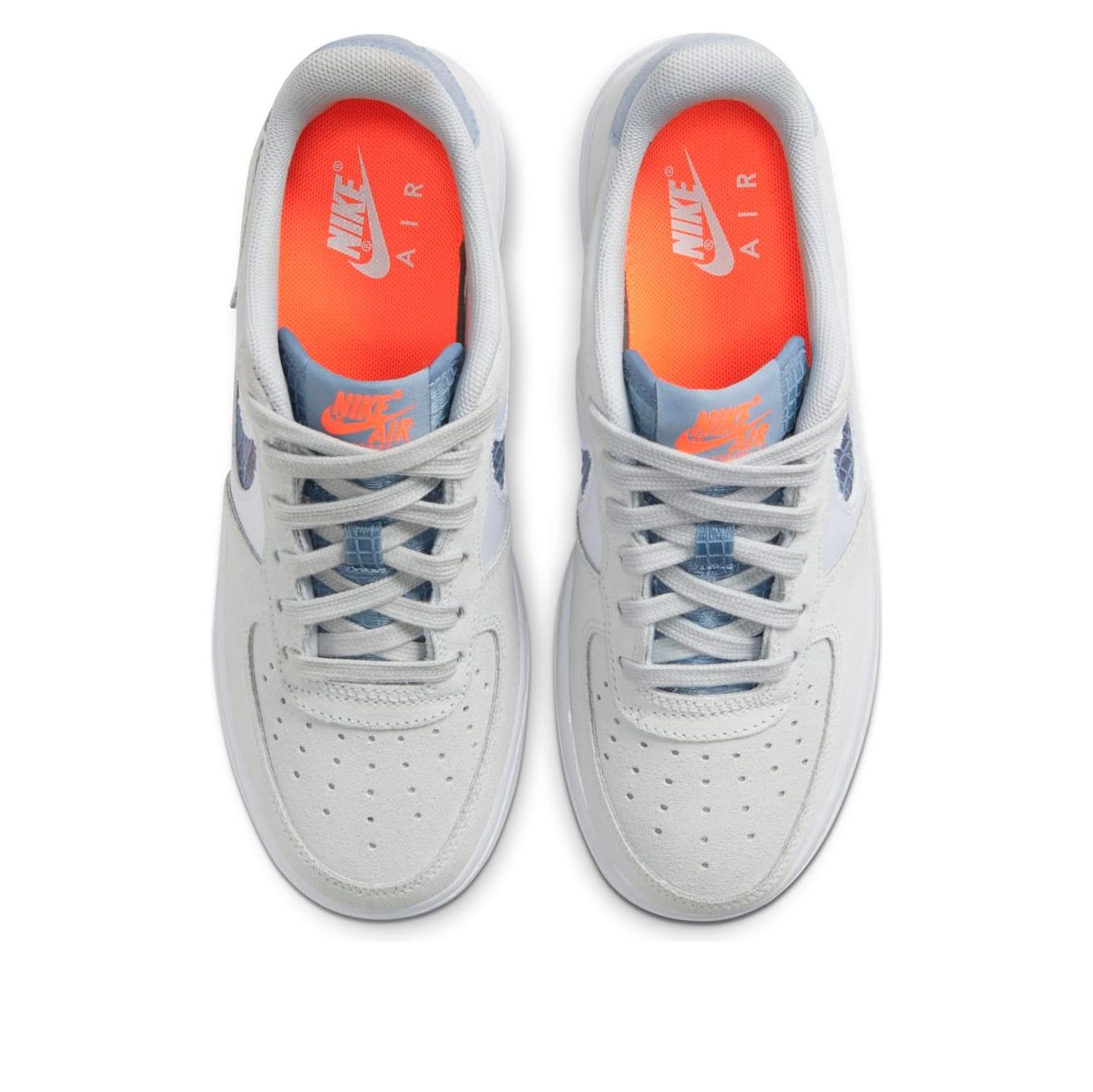 (GS) Nike Air Force 1 Low 'Transparent White Swoosh' CJ4093-001