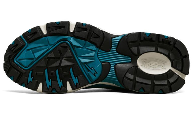 Skechers Stamina Running Shoes Black/Blue/Red 51706-NVMT